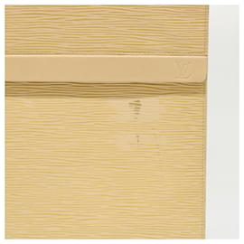 Louis Vuitton-LOUIS VUITTON Epi Ramatuelle Shoulder Bag Cream Vanilla M5247A LV Auth 47633-Other,Cream