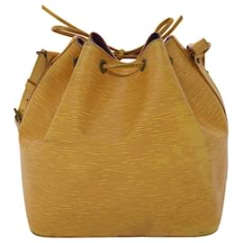 Louis Vuitton-LOUIS VUITTON Epi Petit Noe Bolso de hombro Tassili Amarillo M44109 LV Auth 47966-Otro