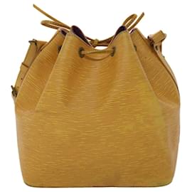 Louis Vuitton-LOUIS VUITTON Epi Petit Noe Shoulder Bag Tassili Yellow M44109 LV Auth 47966-Other