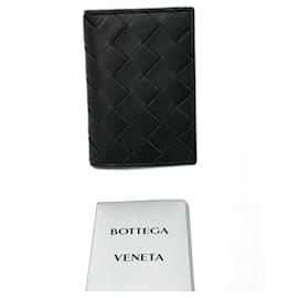 Bottega Veneta-Bottega Veneta wallet, credit card holder-Black,Yellow