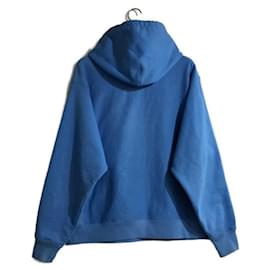 Gucci-***Sudadera con capucha con bordado GUCCI GUCCIBAND-Azul