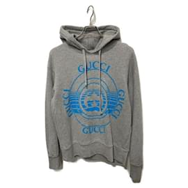 Gucci-***GUCCI  disc print hoodie-Grey