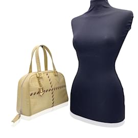 Yves Saint Laurent-Yves Saint Laurent Handbag Vintage --Beige