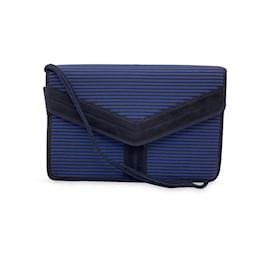 Yves Saint Laurent-Yves Saint Laurent Shoulder Bag Vintage --Blue