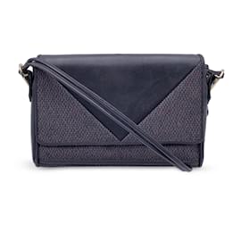 Yves Saint Laurent-Yves Saint Laurent Crossbody Bag --Grey