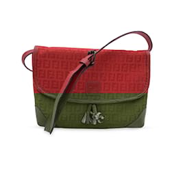 Fendi-Fendi Sac Bandoulière Vintage n.A.-Rouge