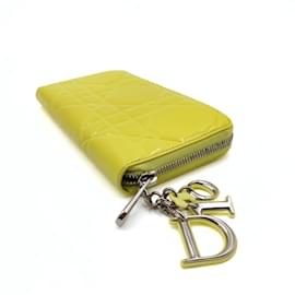 Lady dior pouch Leather ref.517094 - Joli Closet