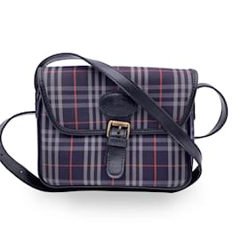 Burberry-Burberry Shoulder Bag Vintage n.a.-Blue