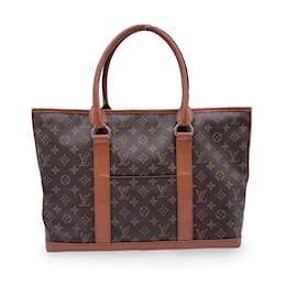 Louis Vuitton-Louis Vuitton Tote Bag Vintage Weekend-Brown