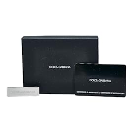 Dolce & Gabbana-Silver-Toned Money Clip-Silvery