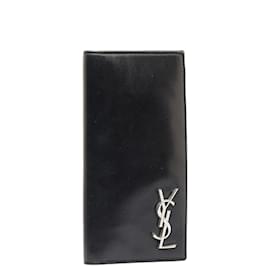Yves Saint Laurent-Cassandre Continental Wallet 529981-Black