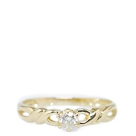 & Other Stories-18K Solitaire Ring-Golden