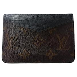 Louis Vuitton-Neo Damier Graphite Card Holder-Black