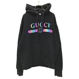 ***Sudadera con capucha y logo de GUCCI Aurora Negro