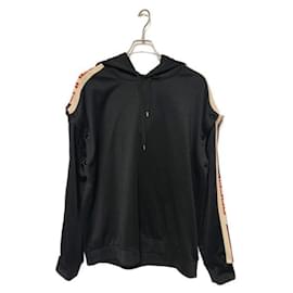 Gucci-***GUCCI  technical jersey pullover hoodie-Black