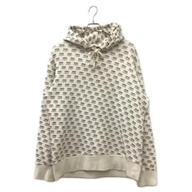 *** GUCCI Mini-Logo-Pullover-Kapuzenpullover Weiß
