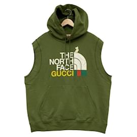 Gucci-***THE NORTH FACE x GUCCI  sleeveless hoodie-Green