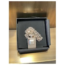 Chanel-Necklaces-Silvery