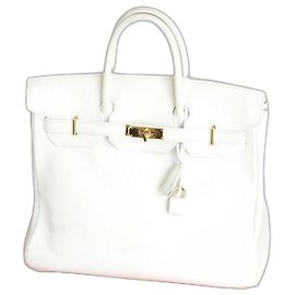 Hermès Hohe Gürtel Weiß