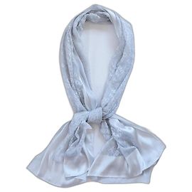 Lenço Dolce & Gabbana de seda cinza Cinza