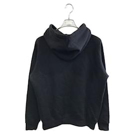 Gucci-***GUCCI × THE NORTH FACE  front logo print hoodie-Black