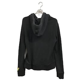 Gucci-***GUCCI  logo print hoodie-Black