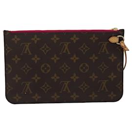 Louis Vuitton-LOUIS VUITTON Monogram Neverfull MM Pouch Accessory Pouch LV Auth 47437-Monogram