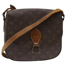 Louis Vuitton-LOUIS VUITTON Monogram Saint Cloud GM Shoulder Bag M51242 LV Auth 47445-Monogram