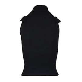 Autre Marque-Colección Privée Top negro de cuello alto-Negro