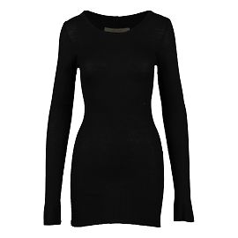 Maglietta lunga di Enza Costa Nero
