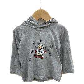 Gucci Kapuzenpullover grau Baumwolle Jungen Grau