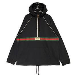 Gucci-***GUCCI  WEB & GUCCI LABELED SWEATSHIRTS-Black