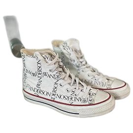 JW ANDERSON Sneakers T.EU 36.5 Stoff Weiß