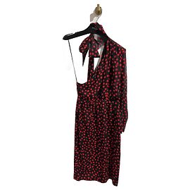 Robe SAINT LAURENT T.FR 40 Soie Noir