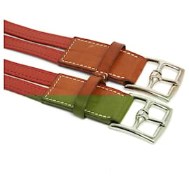 Hermès-Stirrup leather lined M-Multiple colors