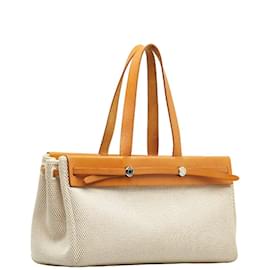 Hermès-Herbag Cabas GM-Beige