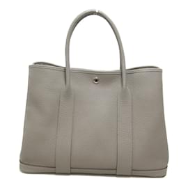 Hermes Garden Party 36 Tote Bag In Green Almond Negonda Leather