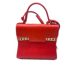 Delvaux-DELVAUX  Handbags T.  leather-Red