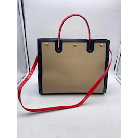 Burberry-BURBERRY  Handbags T.  leather-Beige