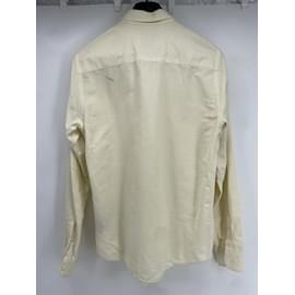 Ami-AMI Chemises T.UE (tour de cou / collier) 40 cotton-Jaune