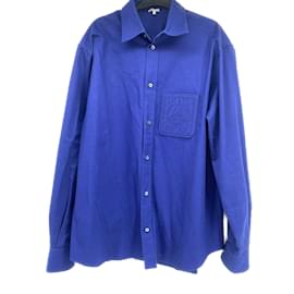 Loewe-LOEWE  Shirts T.EU (tour de cou / collar) 38 cotton-Blue