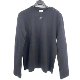 Courreges-COURREGES  Knitwear & sweatshirts T.International L Polyester-Black