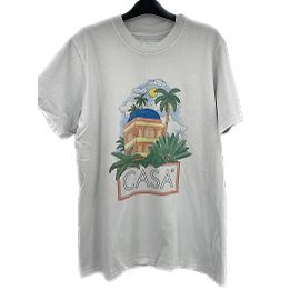 T-shirts CASABLANCA.International M Coton Blanc