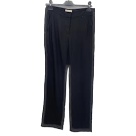 Autre Marque-ST AGNI  Trousers T.International XS Viscose-Black