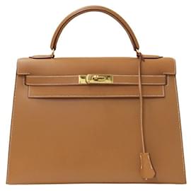 Hermès-hermes kelly 32-Brown