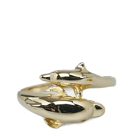 & Other Stories-18k Gold Dolphin Ring-Golden