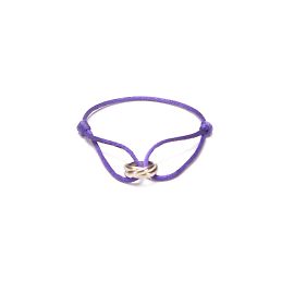Cartier Bracelet Cordon Trinité Violet