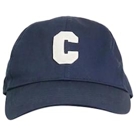 Céline-Blue Initial baseball cap-Blue