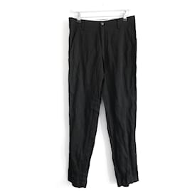 Forte Forte-Forte_Forte black crinkle trousers-Black
