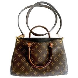Autre Marque Louis Vuitton Monogram Pallas BB Handbag Shoulder Bag Noir Black m41218 Black